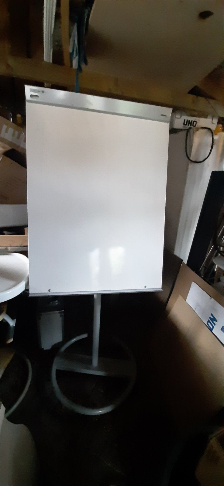 Legamaster flipover op wieltjes, Ophalen, Zo goed als nieuw, Magneetbord