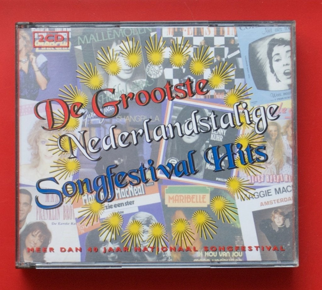 2cd De grootste Nederlandstalige Songfestival hits Eurovisie, Ophalen of Verzenden, Gebruikt, Nederlandstalig, Verzamelalbum