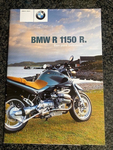 Verkoopboekje/Folder/Brochure NL BMW R1150R, Ophalen of Verzenden, Nieuw