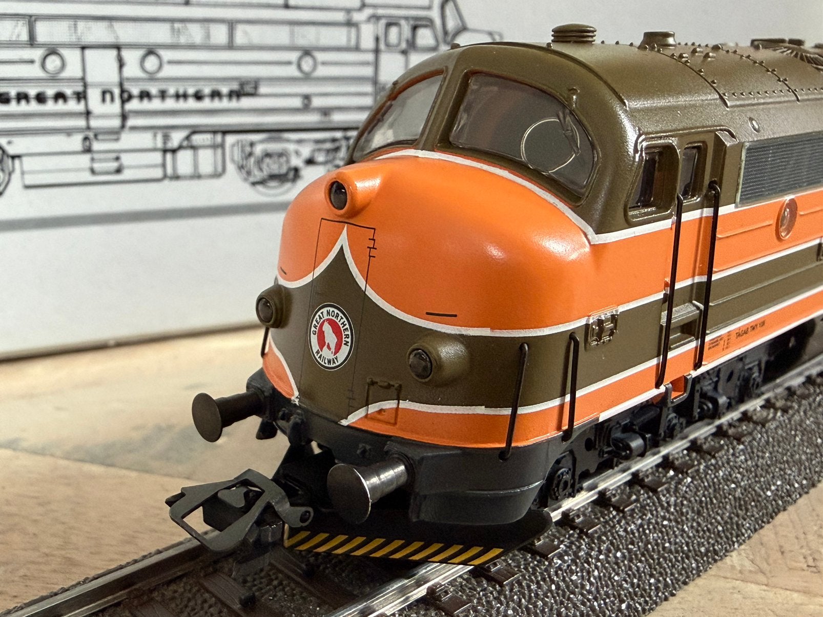 Märklin 37668 Diesellocomotief, Wisselstroom, Locomotief, Ophalen of Verzenden, Zo goed als nieuw