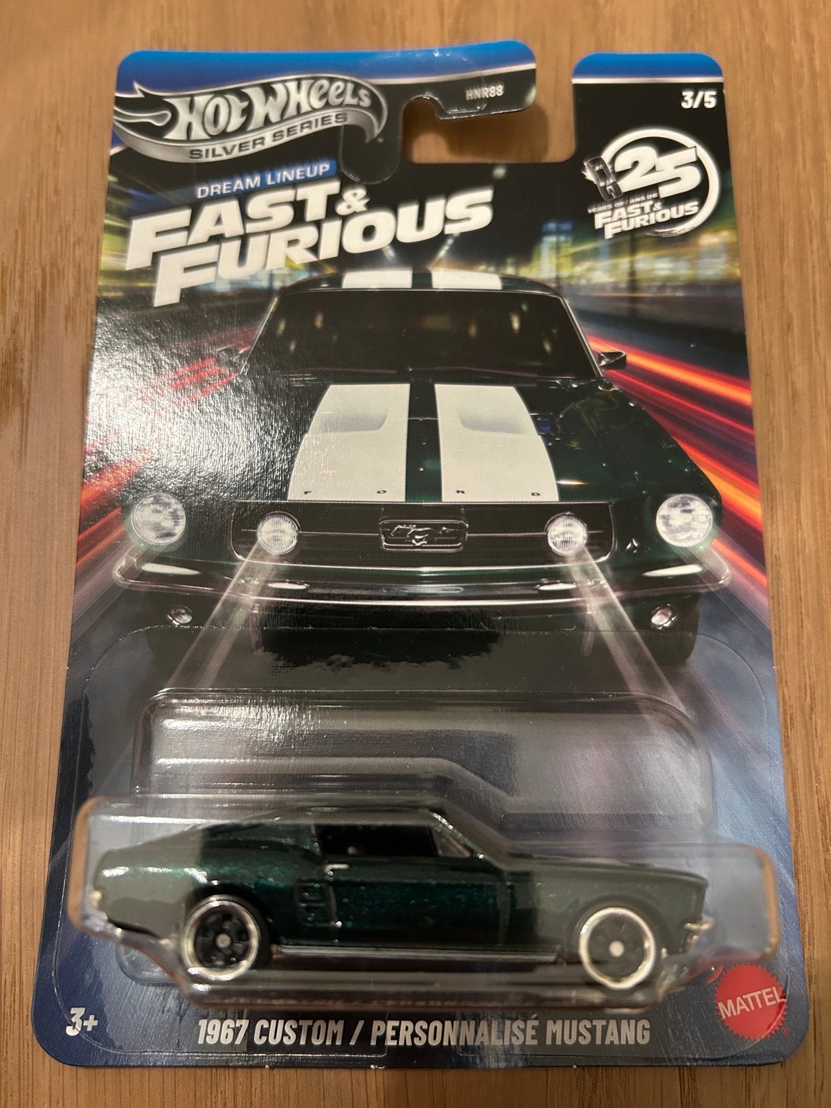 Hot Wheels Fast & Furious 1967 Custom Mustang, Ophalen of Verzenden, Nieuw, Overige typen