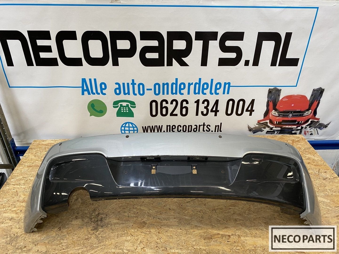 Bmw 1 serie F20 F21 M pakket achterbumper 2011-2015, Gebruikt, -, -, Ophalen of Verzenden