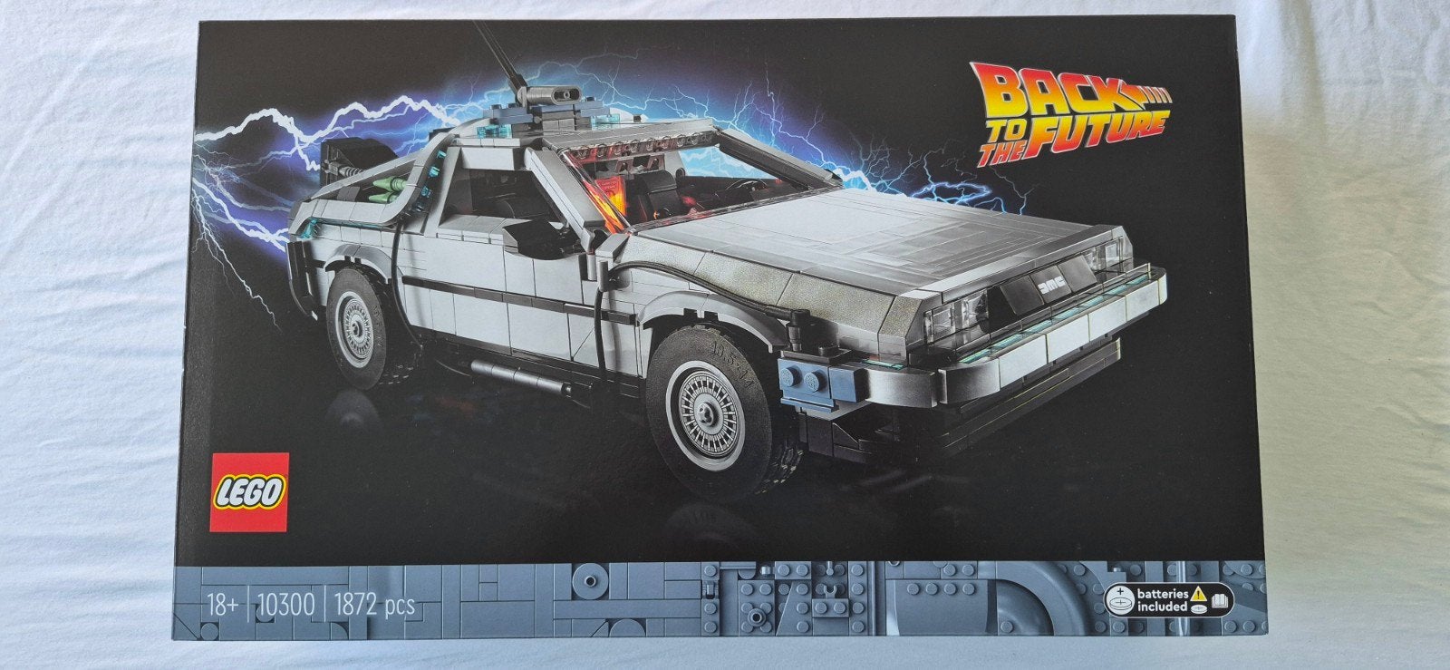 Nieuwe LEGO Back to the Future DeLorean (10300), Ophalen of Verzenden, Nieuw, Overige merken