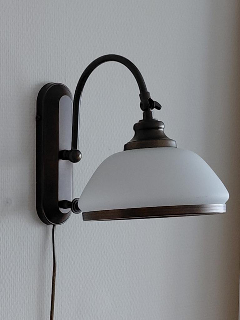 Wandlamp, Ophalen