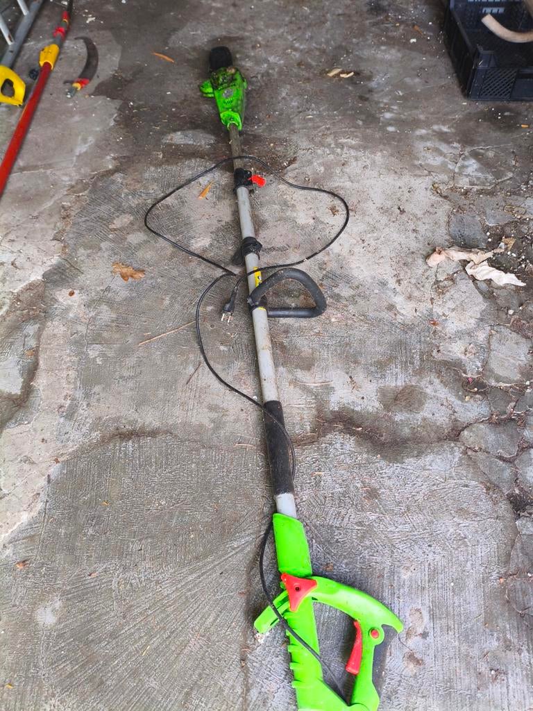 Kettingzaag op stok, Tuin en Terras, Hand-tuingereedschap, Ophalen, Gebruikt, Overige soorten, Onbekend
