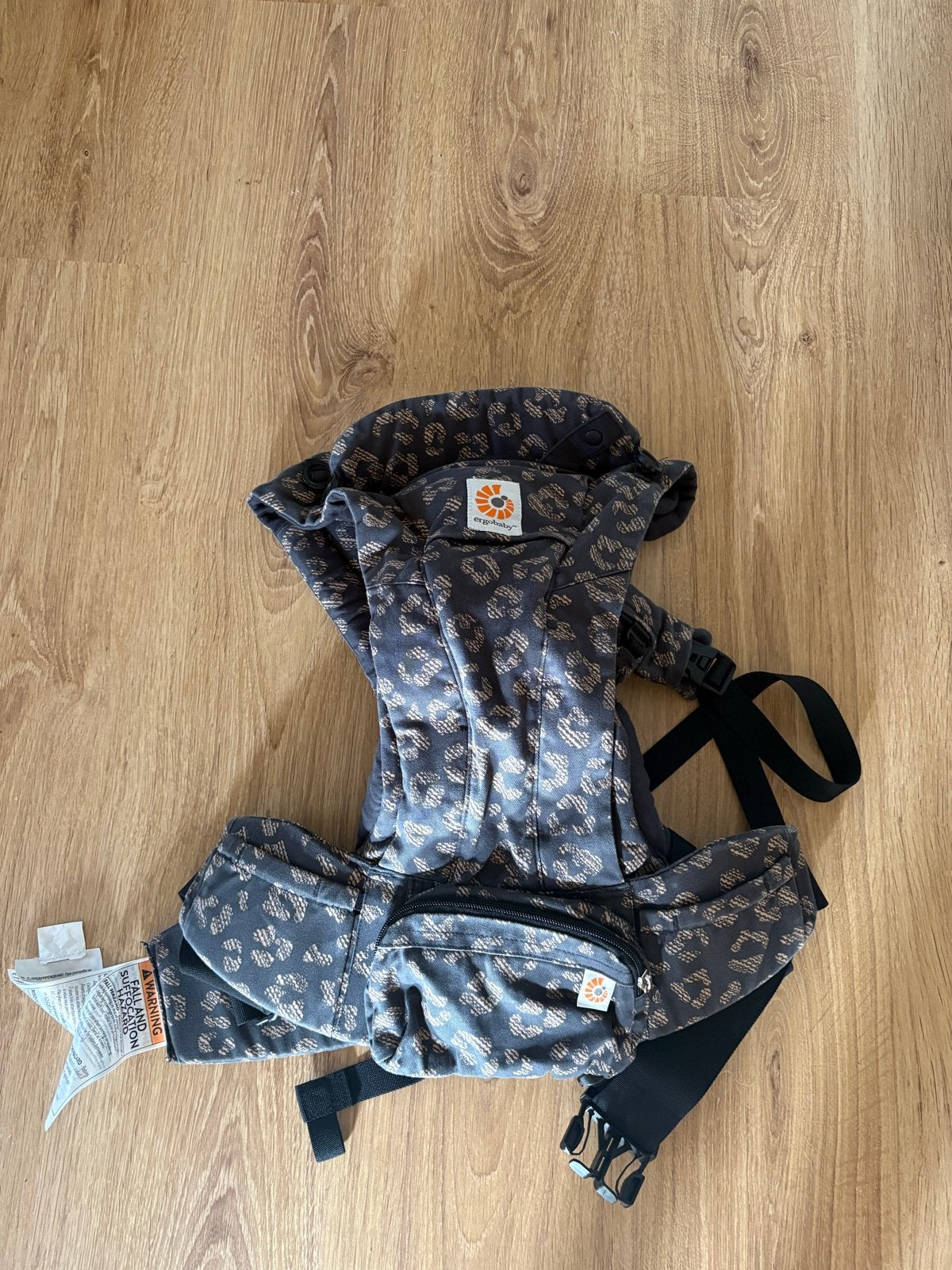 Ergobaby Omni Dream Draagzak Luipaardprint, Kinderen en Baby's, Babydragers en Draagdoeken, Zo goed als nieuw, Buik, Rug of Zij