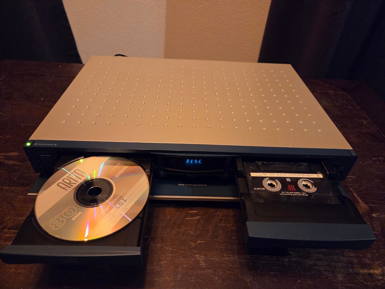Marantz DC1000 Deck/CD Speler - Werkend, Audio, Tv en Foto, Ophalen of Verzenden, Gebruikt, Marantz