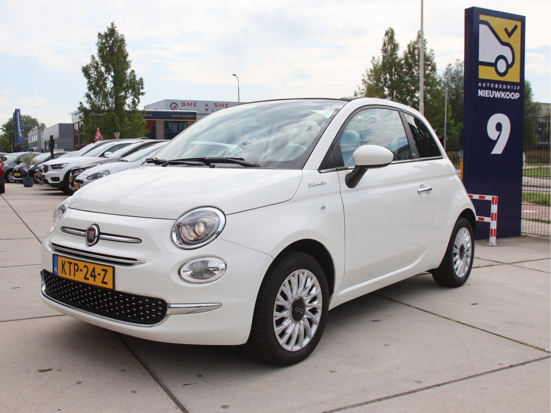 Fiat 500C 1.0 Hybrid Dolcevita Leder, Carplay, Cruise, Clima, Gebruikt, Euro 6, Cabriolet, 4 stoelen