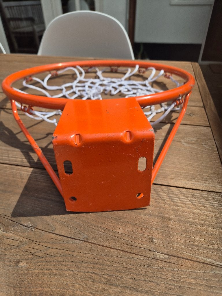 Basketbalring met net, Sport en Fitness, Basketbal, Ophalen, Nieuw, Ring, Bord of Paal