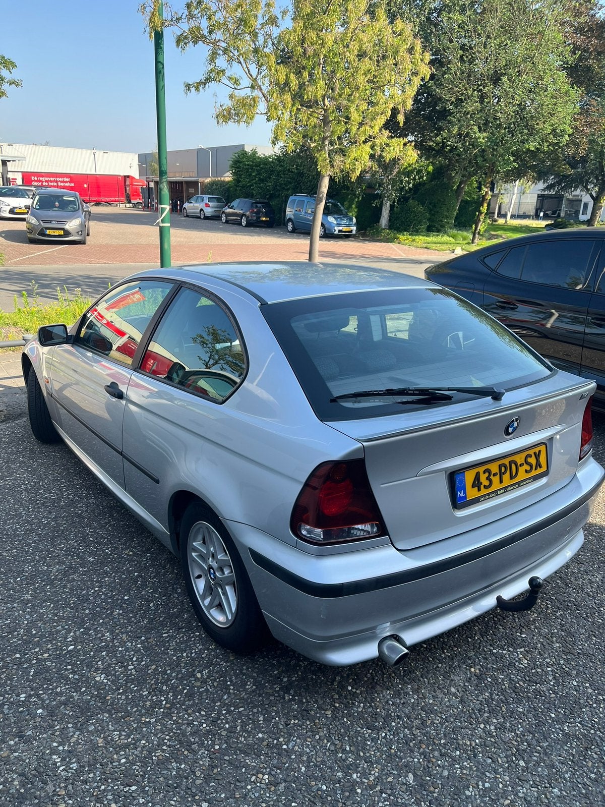 BMW 3-Serie 1.8 TI 316 Compact 2004 Grijs, Auto's, Euro 5, Achterwielaandrijving, 1250 kg, 4 cilinders