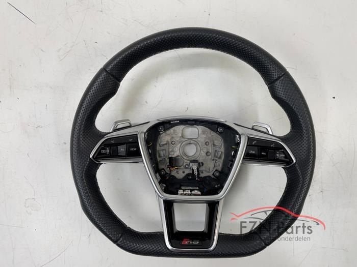 Audi A6 RS6 Stuur Leder Geperforeerd Verwarmd F1 RS, Auto-onderdelen, Ophalen of Verzenden, Gebruikt