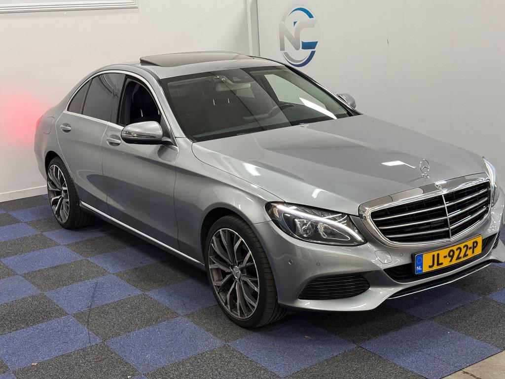 Mercedes-Benz C-klasse 180 Prestige / AUTOMAAT / SCHUIFKANTE, Automaat, Euro 6, Bedrijf, Automatische klimaatregeling
