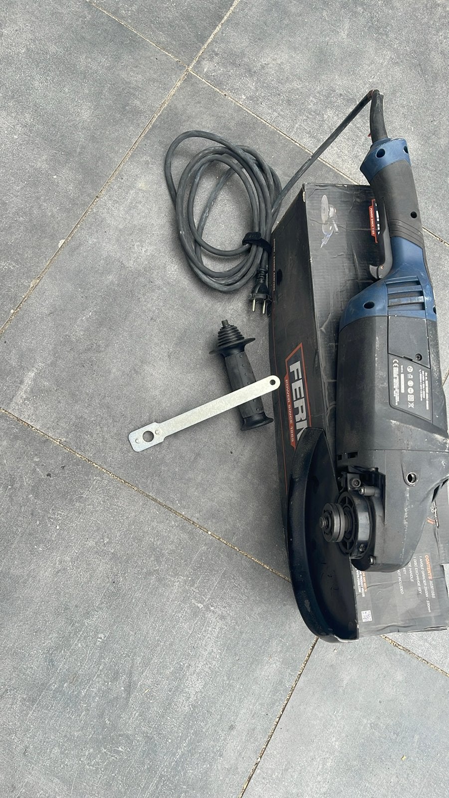 Ferm slijpmachine, Ophalen of Verzenden, Gebruikt