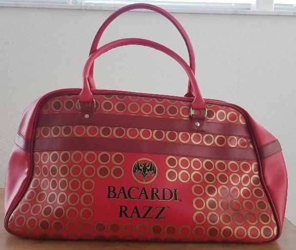 Bacardi Razz weekendtas - rood - met Bacardi-logo - IZGST, Verzamelen, Ophalen of Verzenden, Zo goed als nieuw, Overige typen