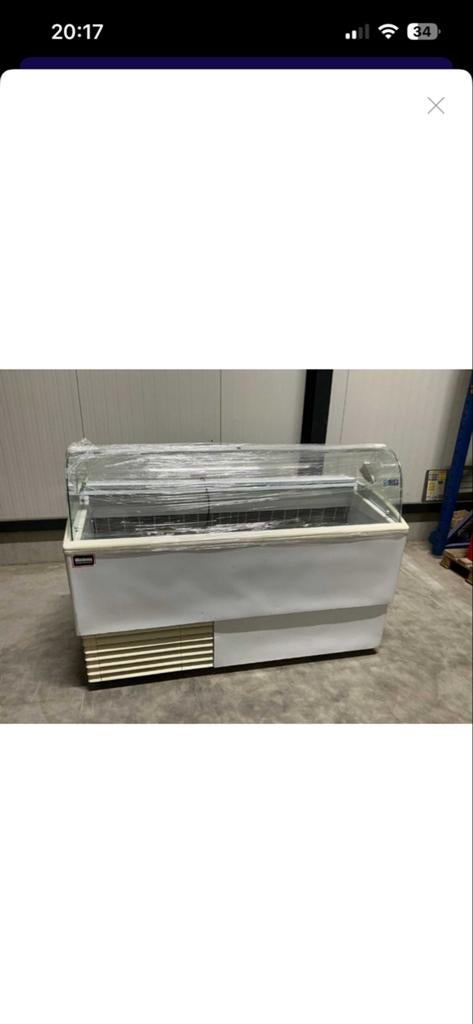 Schepijs Koelvitrine ISA Gel Eco 2011, Zakelijke goederen, Horeca | Keukenapparatuur, Ophalen of Verzenden, Gebruikt, Koelen en Vriezen