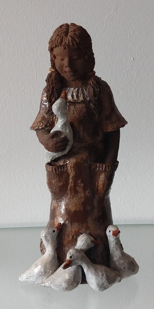 beeld sculptuur van Geert Kunen, volgnr 43, Antiek en Kunst, Ophalen of Verzenden, Handgemaakt, 20 - 50 cm, Overige materialen
