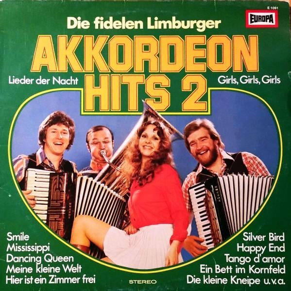 Die Fidelen Limburger - Akkordeon Hits 2 LP, Ophalen of Verzenden, Zo goed als nieuw, 12 inch