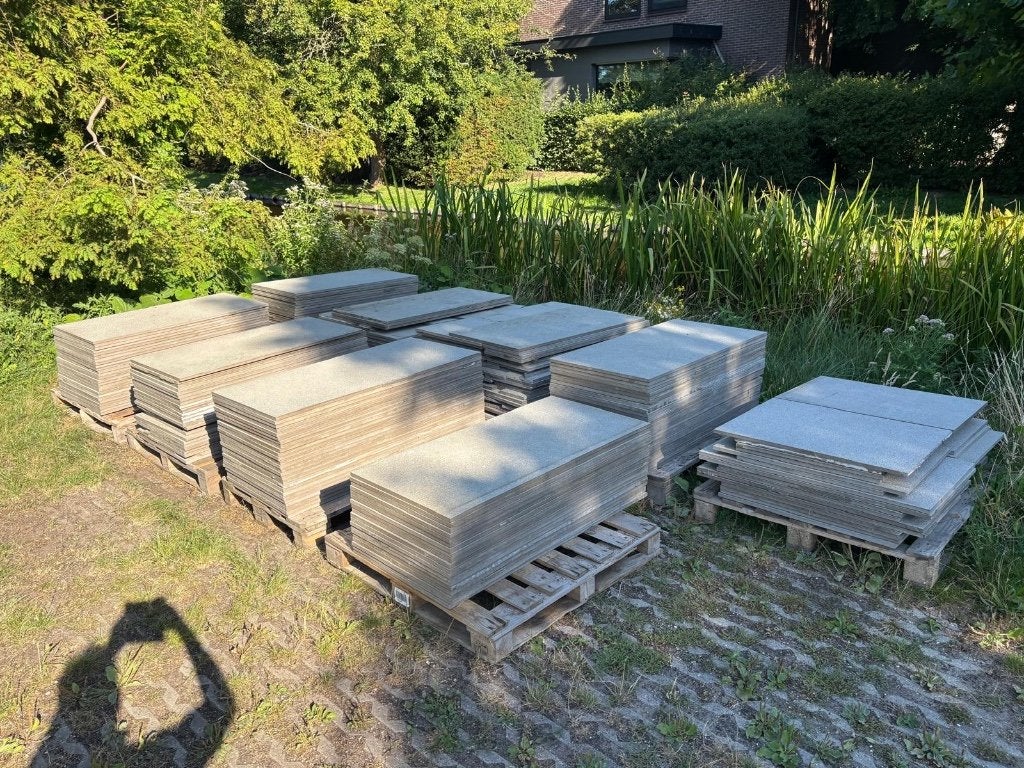 Terrastegels, Tuin en Terras, Tegels en Klinkers, Ophalen, Gebruikt, Keramiek, 10 m² of meer