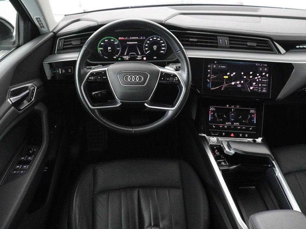 Audi e-tron 50 quattro Launch edition plus 71 kWh | SOH 90.6, Auto's, Audi, Automaat, Zwart, Vierwielaandrijving, SUV of Terreinwagen