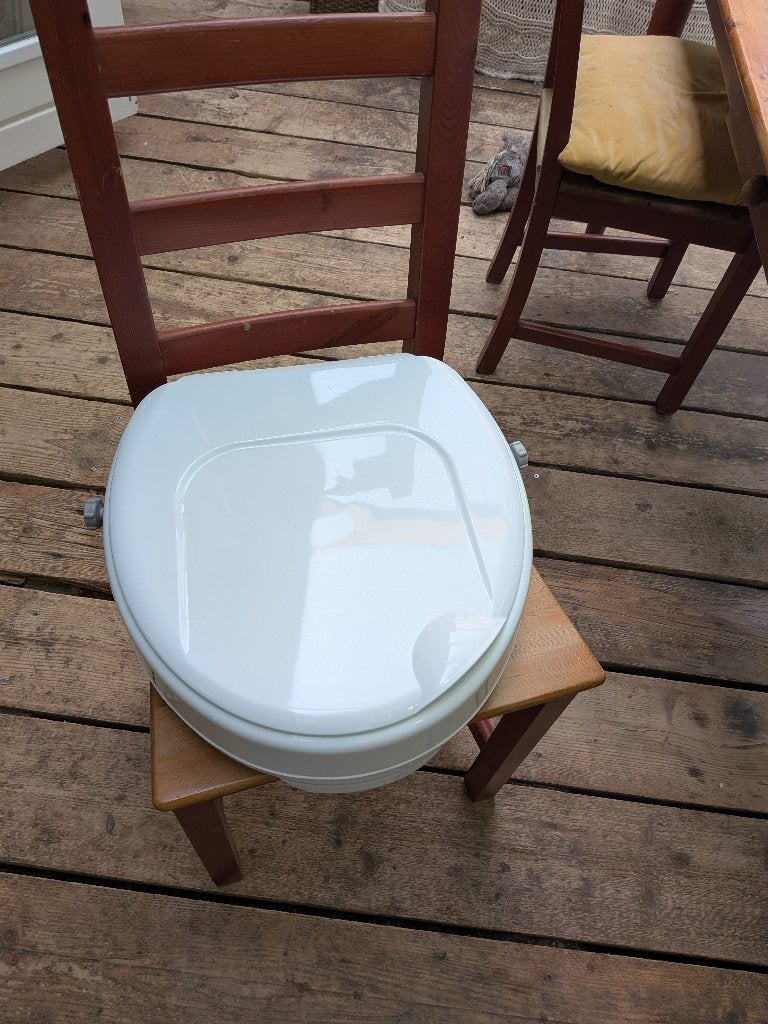 Toiletverhoger, Ophalen, Gebruikt