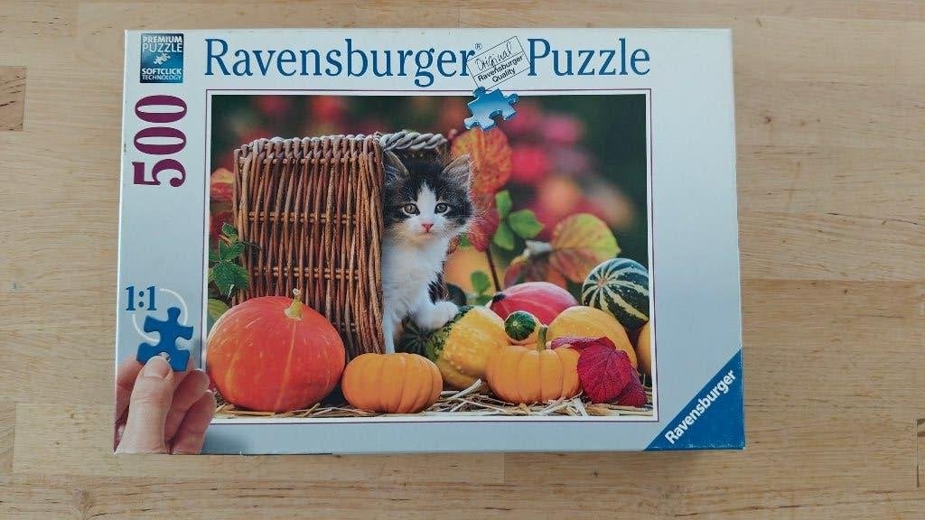 Ravensburger puzzel 500 stuks XL, Ophalen, 500 t/m 1500 stukjes, Zo goed als nieuw, Legpuzzel