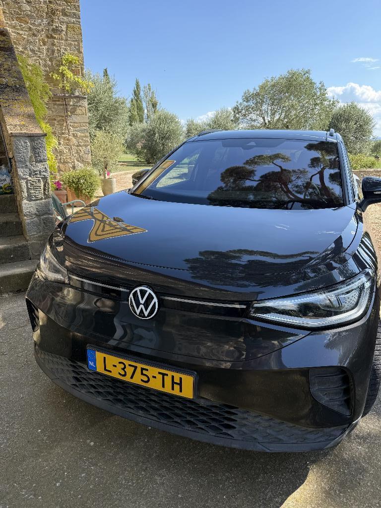 Volkswagen ID.4 PRO MAX 77kWh 204pk Mangan grey, Auto's, 495 min, Parkeerassistent, Alcantara, Particulier