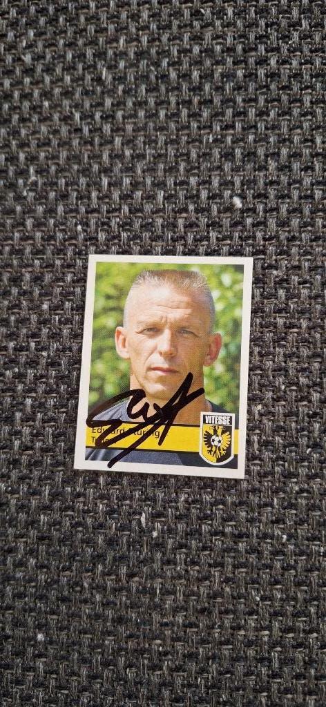 Sticker met handtekening; Edward Sturing # Vitesse, Ophalen of Verzenden, Nieuw, Vitesse, Poster, Plaatje of Sticker