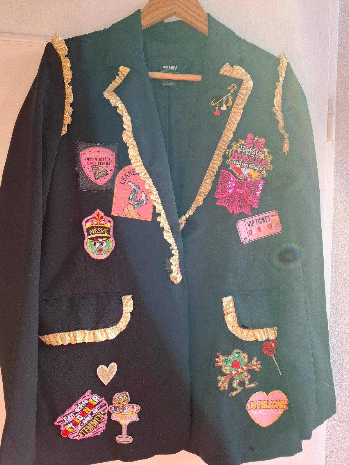 oeteldonk jasje, Ophalen of Verzenden, Zo goed als nieuw, Maat 36 (S), Carnaval