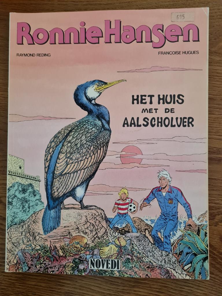 4 Stripboeken Ronnie Hansen, Gelezen, Ophalen of Verzenden, Meerdere stripboeken, Reding