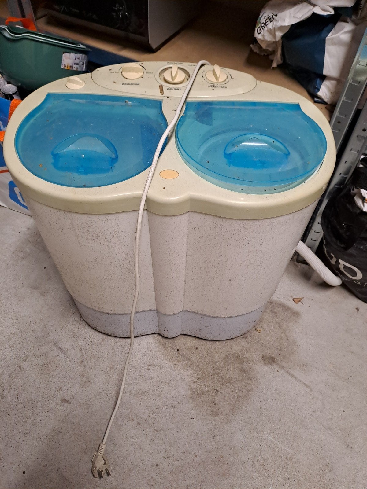 Compacte Camping Wasmachine - Ideaal voor op Reis!, Ophalen, Minder dan 85 cm, Minder dan 4 kg, Bovenlader