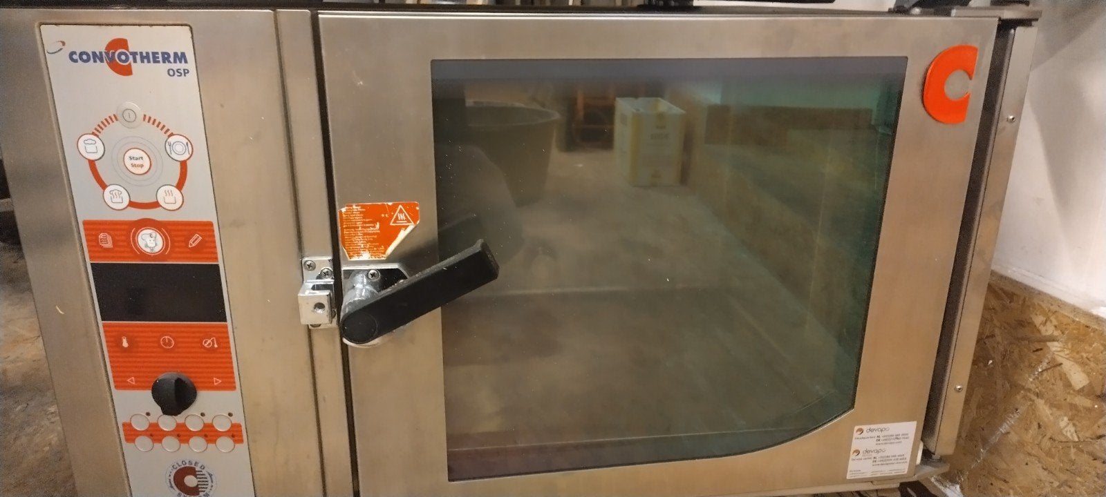Horeca oven Convotherm osp, Ophalen