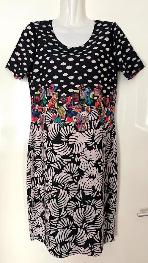 Twee kanten draagbare jurk maat 40, Maat 38/40 (M), Overige kleuren, Ophalen of Verzenden, Zo goed als nieuw
