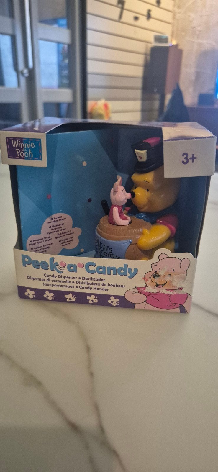 Winnie de Poeh Peek a Candy Snoepautomaat Hasbro, Ophalen of Verzenden, Nieuw