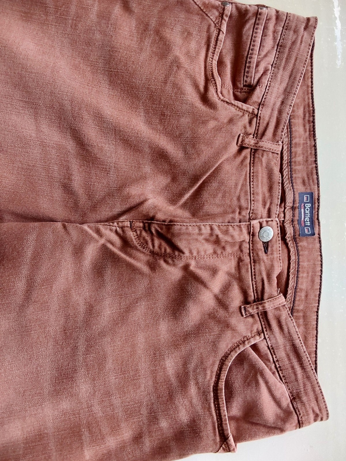 Bartlett heren jeans maat 38/32, Bruin, Bartlett, Ophalen of Verzenden, Zo goed als nieuw