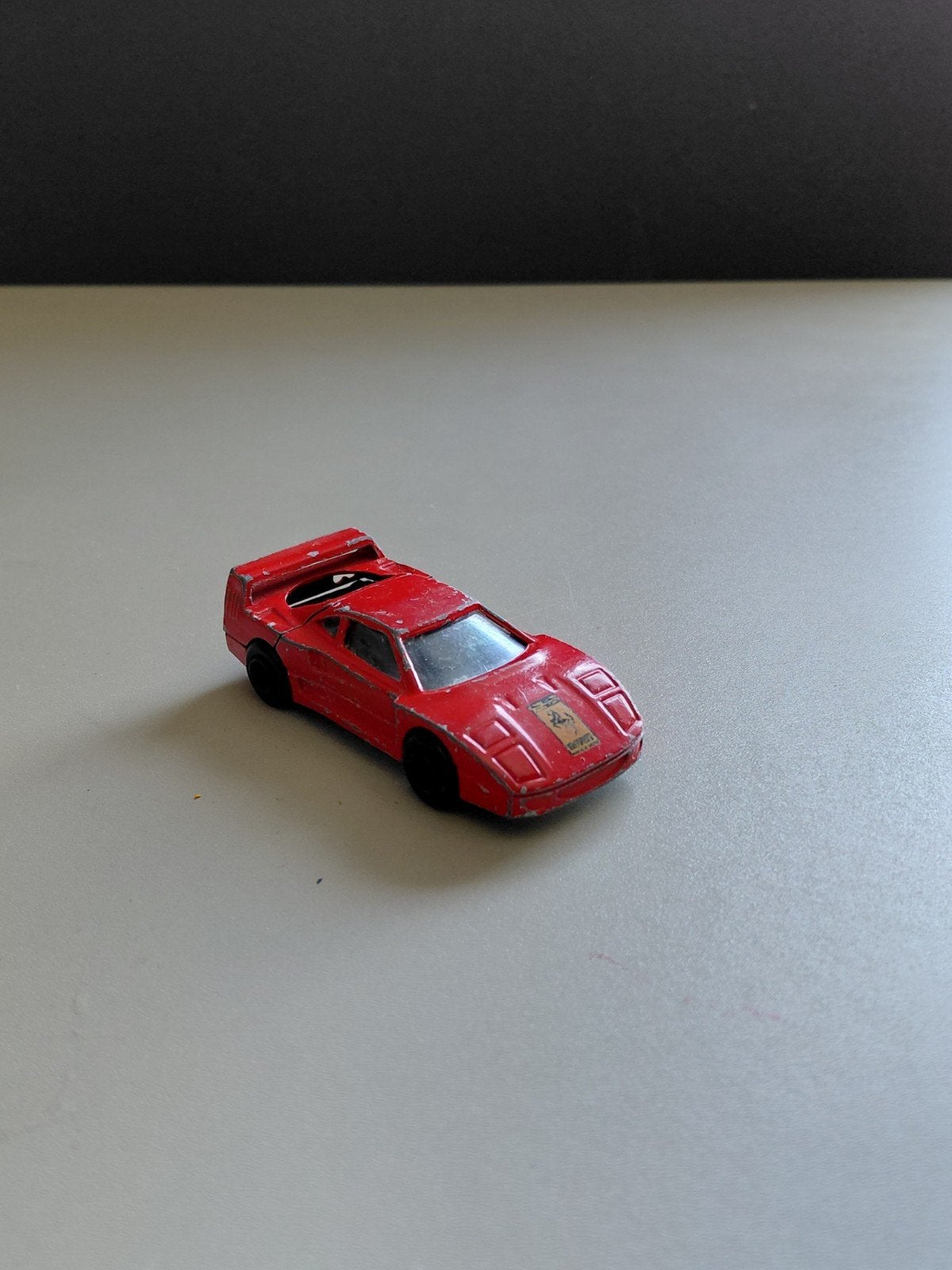 Majorette Ferrari F40 No 280, Rood - Schaal 1/60, Ophalen of Verzenden, Gebruikt, Auto