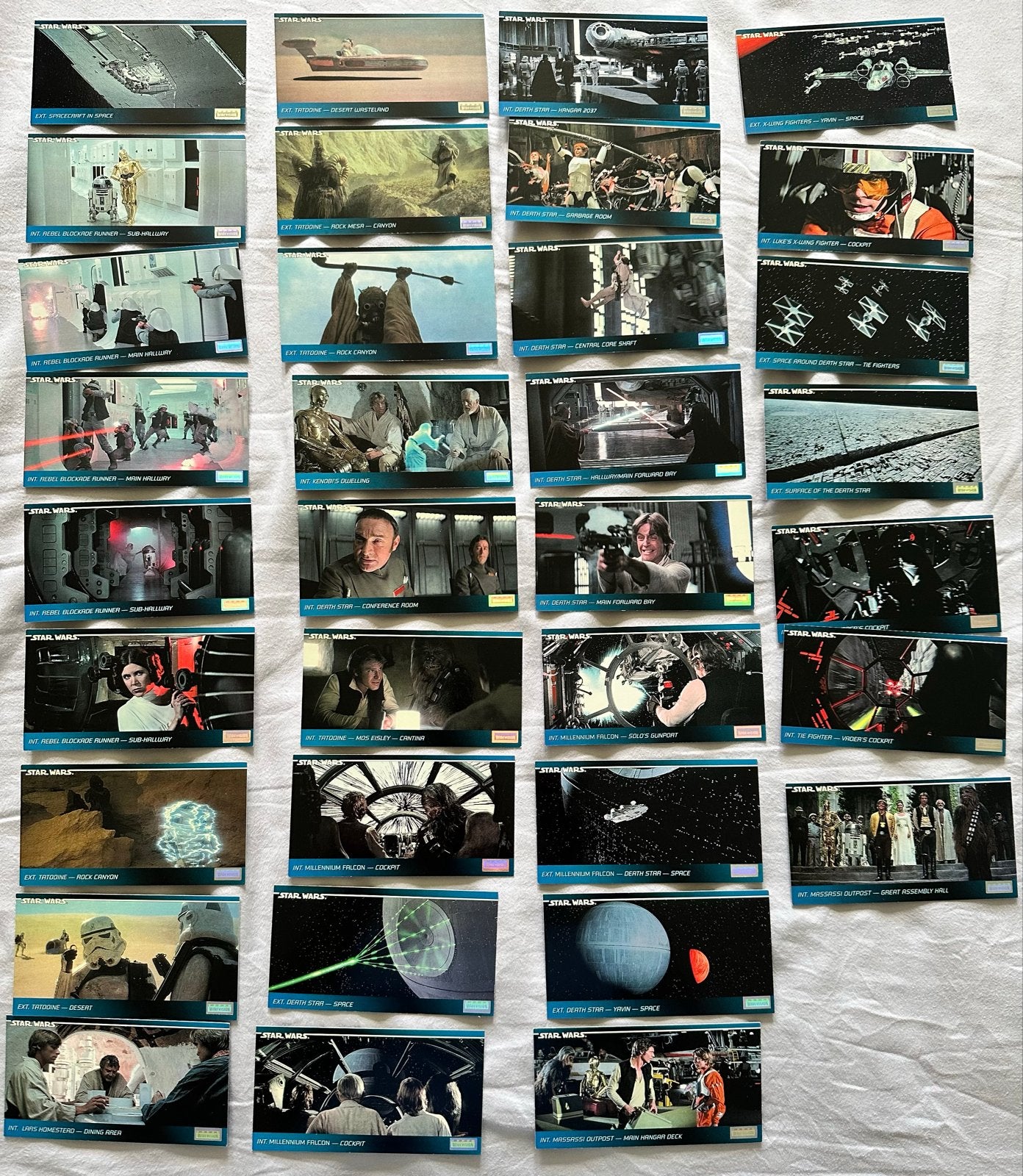 Star Wars Ruilkaarten Collectie - Vintage en Modern, Verzamelen, Ophalen of Verzenden, Gebruikt