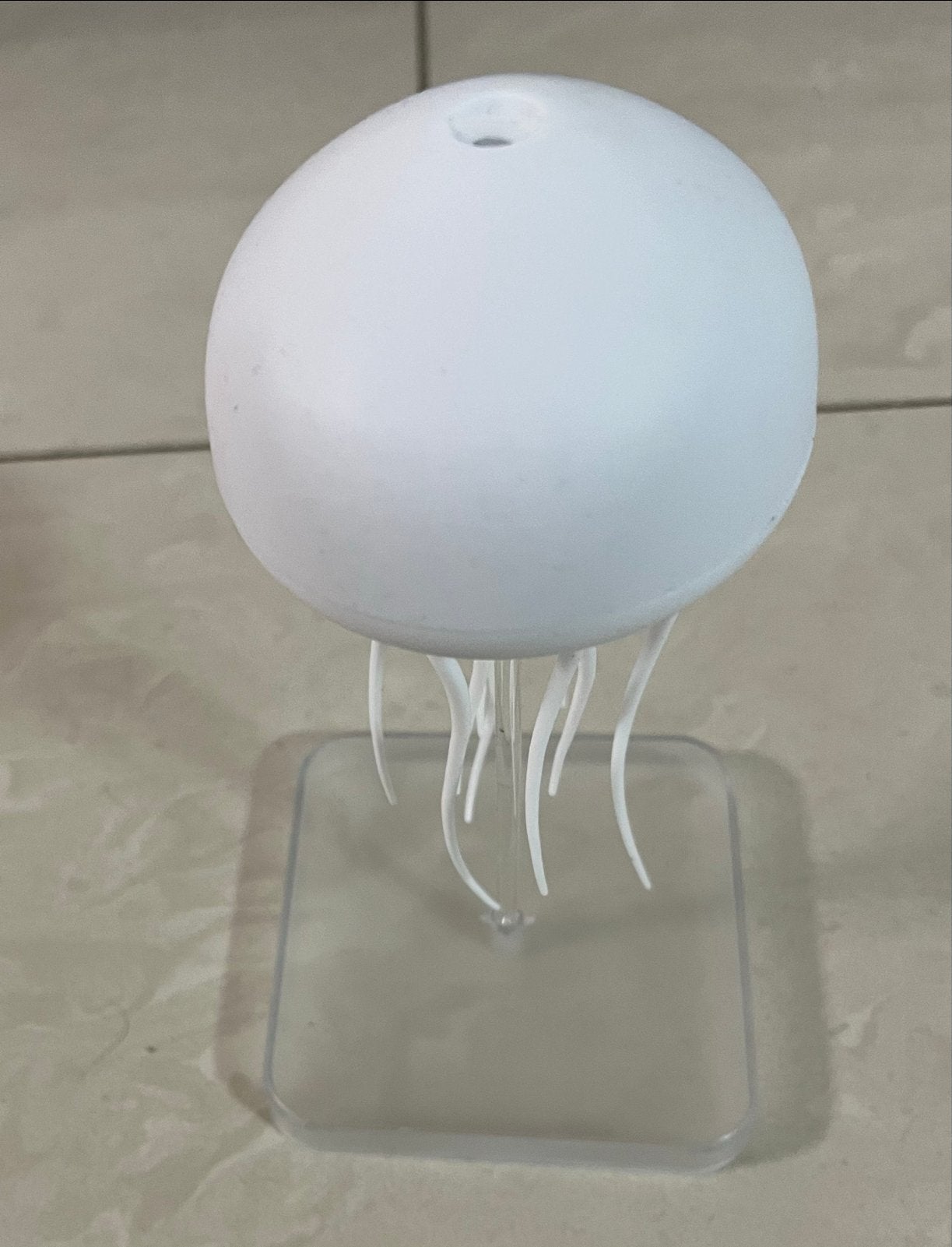 Witte kwallenlamp op standaard ( nieuw), Ophalen of Verzenden, Nieuw