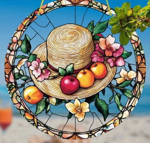 Raamhanger Hoed met fruit, Ophalen of Verzenden, Nieuw