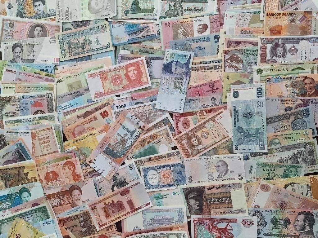 Verzameling 200 wereldbiljetten, allemaal verschillend - UNC, Ophalen of Verzenden, Buitenland, Bankbiljetten