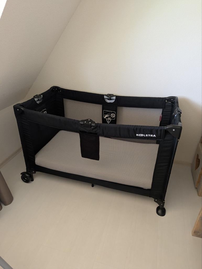 Koelstra Travel Sleeper met extra matras, dekbed en hoezen, Ophalen, Gebruikt, Reisbedje
