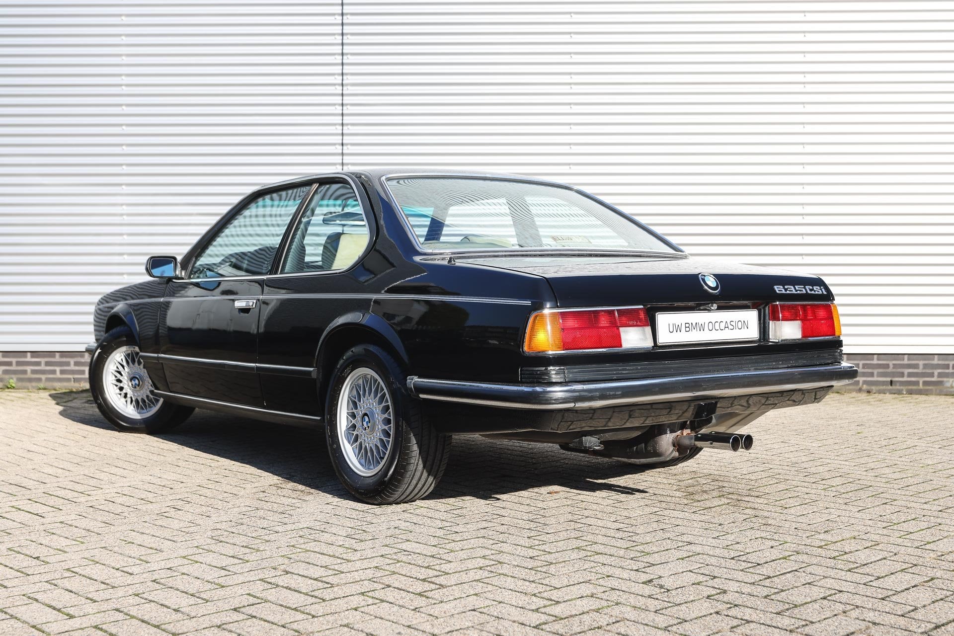 BMW 6 Serie 635 CSI / Airco / ABS / Elektrische Ramen, Auto's, Oldtimers, 12 maanden, Achterwielaandrijving, 4 stoelen, Zwart