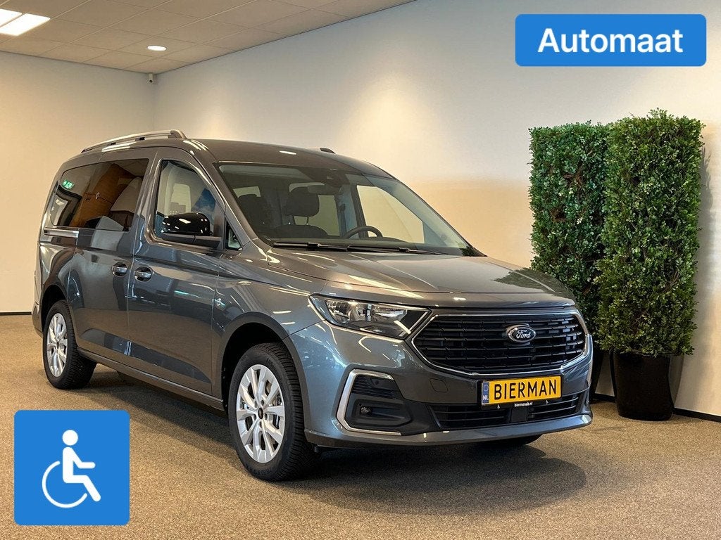 Ford Tourneo Connect L2 Rolstoelauto Automaat Rolstoel voori, Automaat, 12 maanden, Stof, Zwart