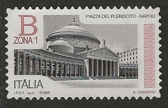 Italie 26, Napels, Verzenden, Gestempeld