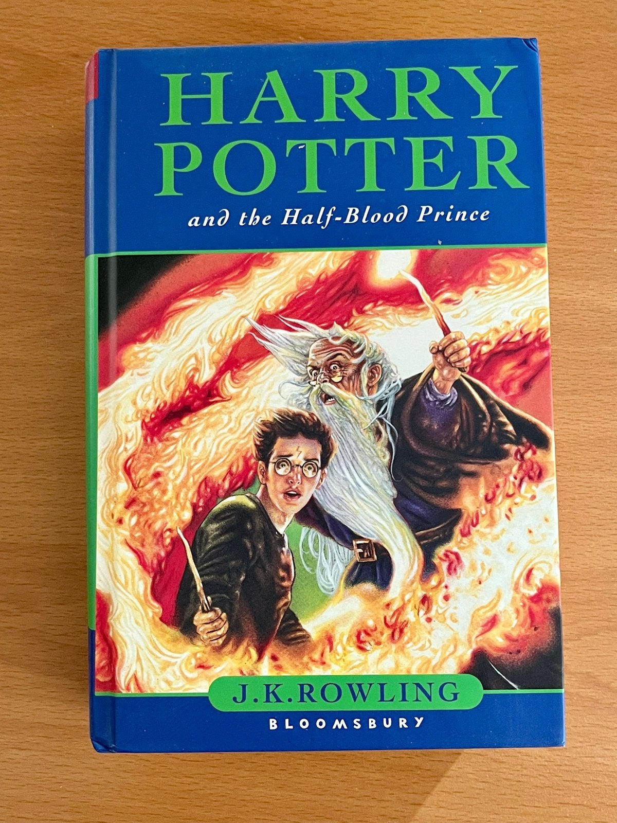 Harry Potter and the Half-Blood Prince - Eerste editie, Ophalen of Verzenden, Zo goed als nieuw, Boek of Poster
