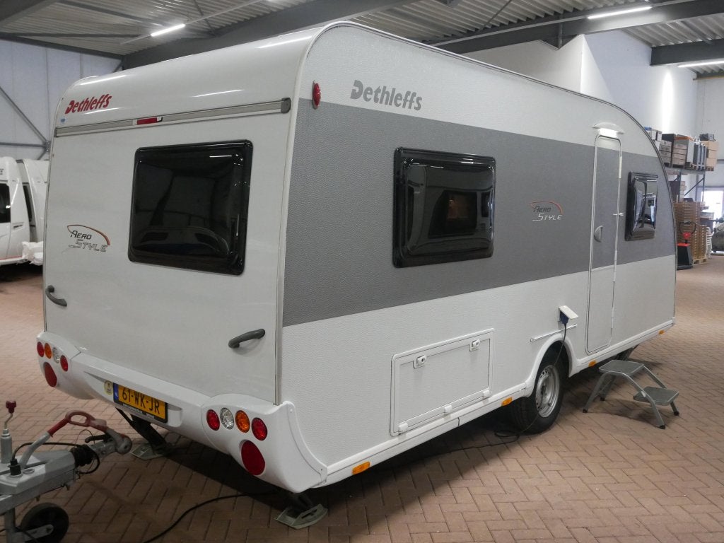 Dethleffs Aero Style 470 DB Incl. Unico Verona, Caravans en Kamperen, Schokbreker, Rondzit, Bedrijf, Overige typen