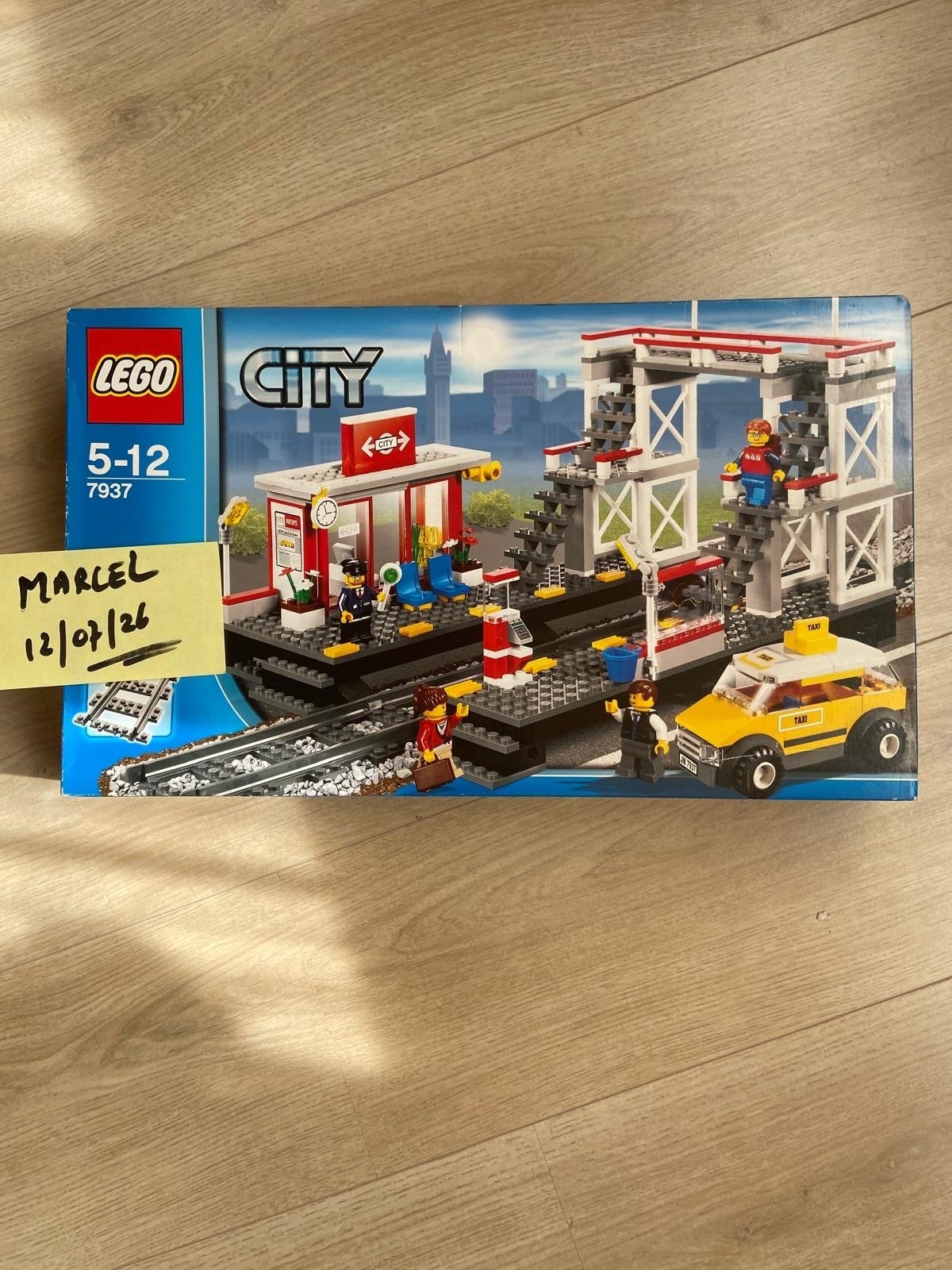 LEGO City Treinstation 7937 - Compleet met doos, Ophalen of Verzenden, Gebruikt, Overige merken