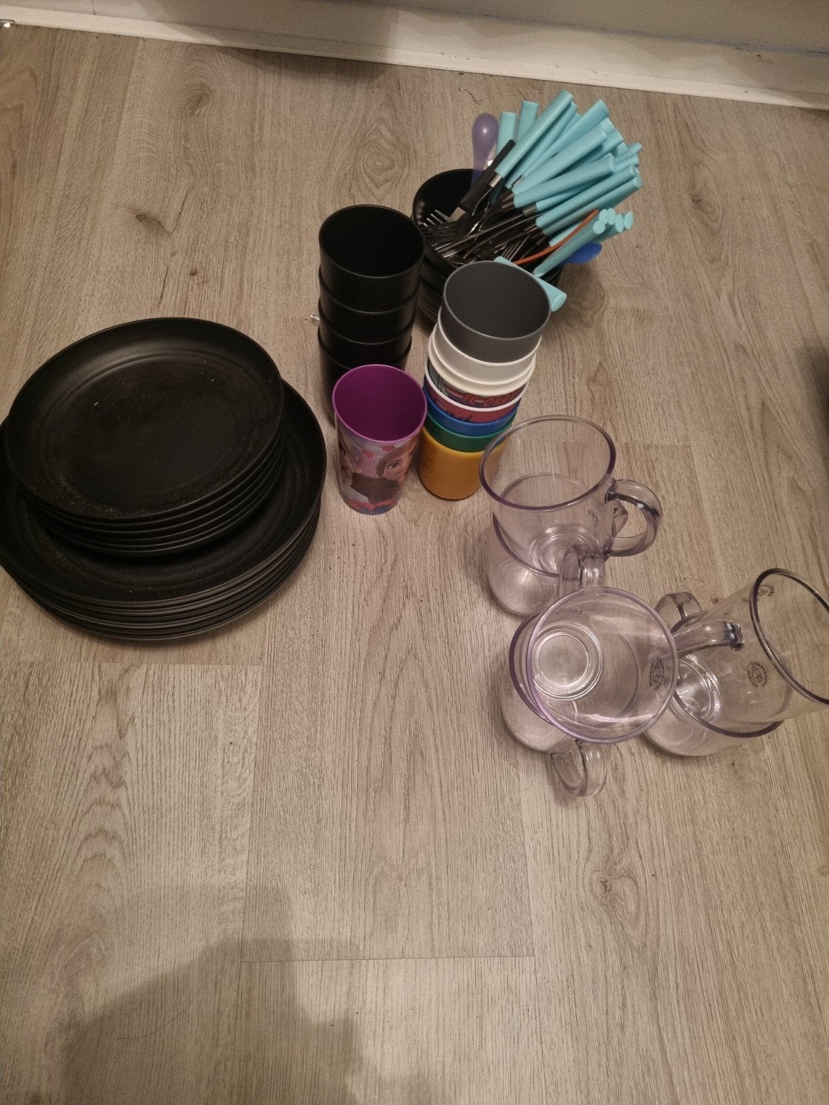 Camping servies, Overige materialen, Gebruikt, Ophalen of Verzenden, Overige stijlen