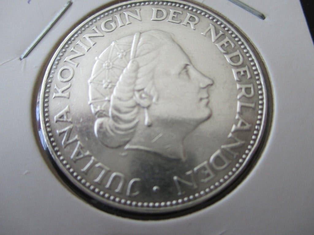 Rijksdaalder 1959, Koningin Juliana, Zilver, Ophalen of Verzenden, Losse munt