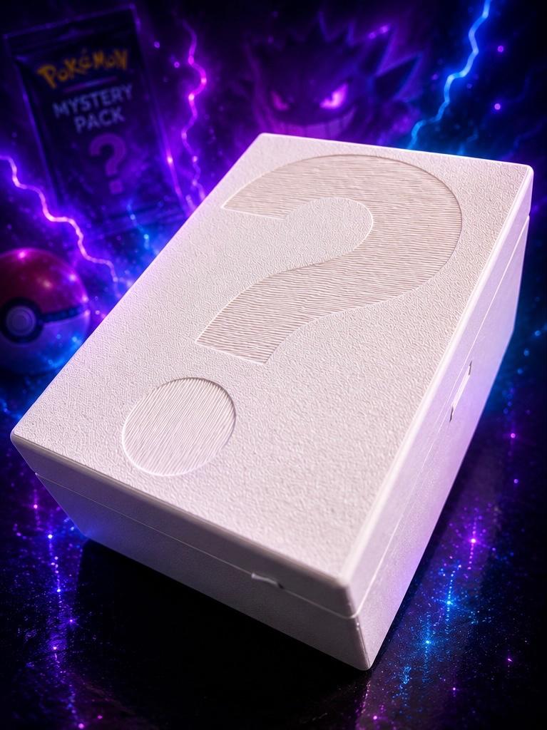 Pokémon Mystery Box – 2 sealed packs+3 hits+50 bulk kaarten., Verzenden, Zo goed als nieuw, Meerdere kaarten, Foil