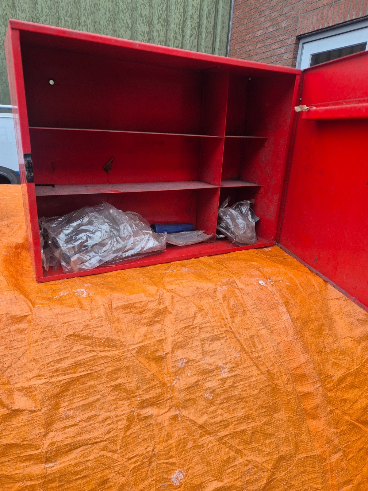 Wurth Gereedschapskist / Opbergkast Rood, Ophalen of Verzenden, Gebruikt